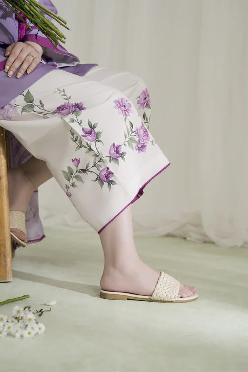 Lila Bloom – Elegant Lavender 3-Piece  trouser