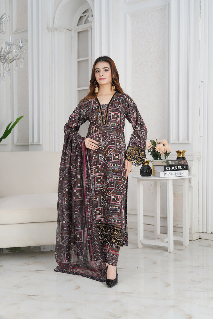 Pastel Peach 3-Piece