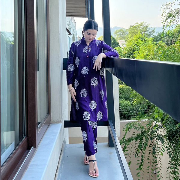 Elmora PRINTED 2PCS STITCHED