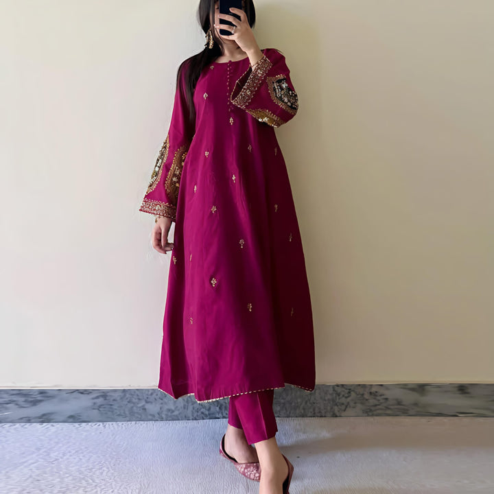 Lawn Stitched 2-Piece Suit