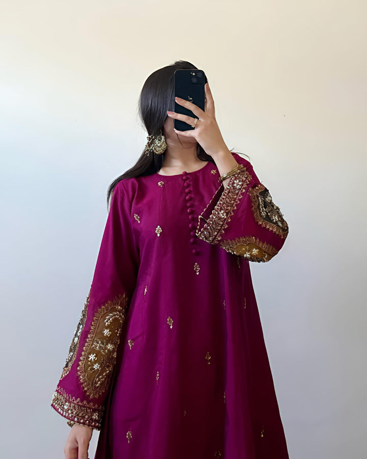 Lawn Stitched 2-Piece Suit