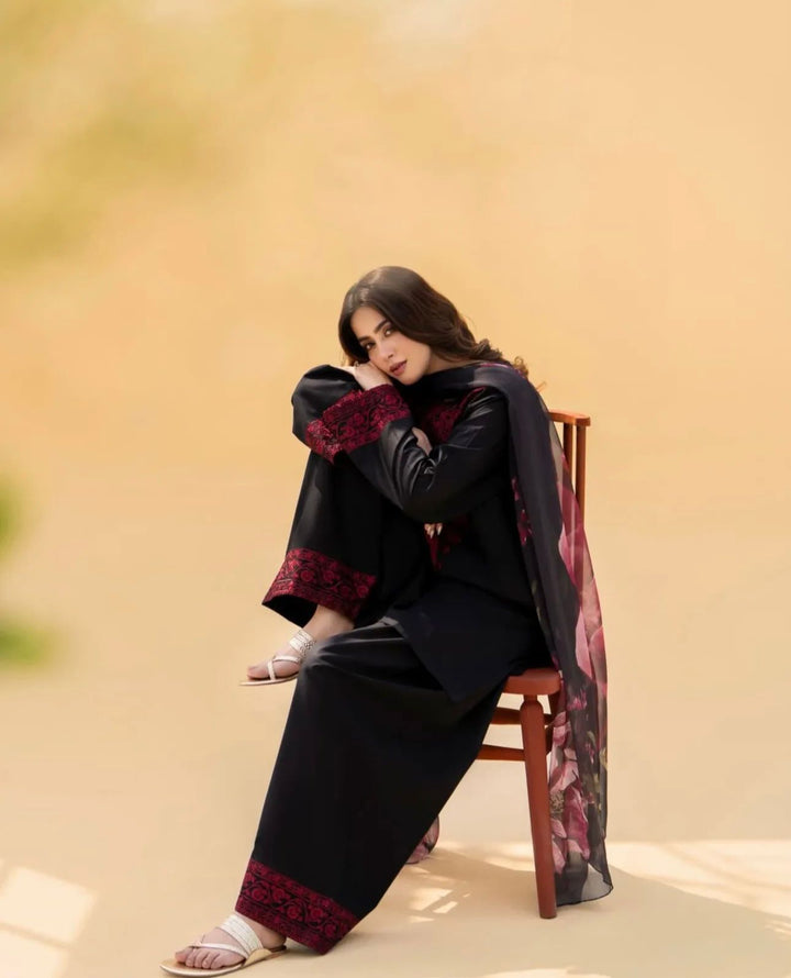 Black Suit for Women 3 Piece