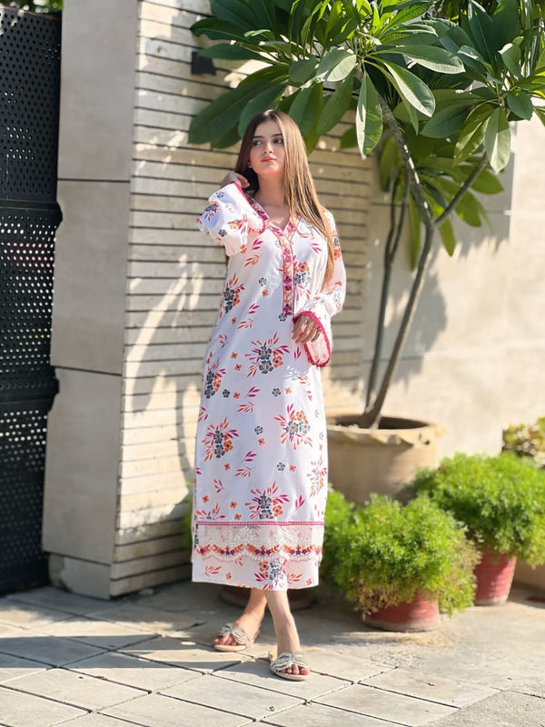 Gulzar Embroidery 2PC Dress for Women | Keliza PL