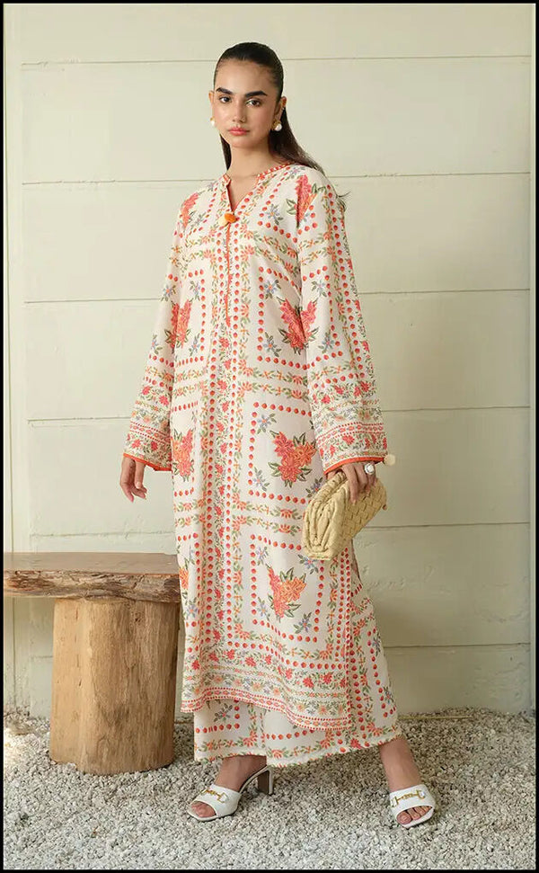 Embrace Elegance with Sajan | Warm Blended 2PC Co-ord Set for